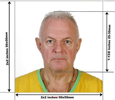 Burundi passport photo requirements